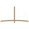 Ekena Millwork Bellingham Timber Gable Bracket, Western Red Cedar, 96"W x 52"H x 3 1/2"D x 3 1/2"F, 13/12 Pitch GBW096X52X0404BEL00SWR - alternate 1